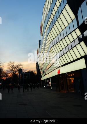 Taikoo Li Sanlitun shopping center in Beijing, China. Stock Photo