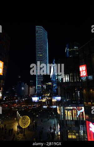 Taikoo Li Sanlitun shopping center in Beijing, China. Stock Photo