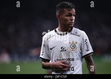 Sao Paulo, Brazil. 12th May, 2022. SP - Sao Paulo - 05/11/2022 - 2022 BRAZILIAN CUP, CORINTHIANS X PORTUGUESE-RJ - Adson Corinthians player during a match against Portuguesa Rio at Arena Corinthians stadium for the Copa do Brasil 2022 championship. Photo: Ettore Chiereguini/AGIF/Sipa USA Credit: Sipa USA/Alamy Live News Stock Photo