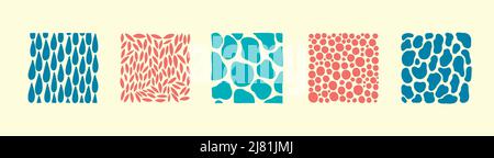 Texture art ink drawing exemples pencil. Design abstract sketch color. Stock Vector