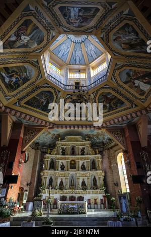 Santa Cruz Philippines April 2022 Holy Cross Parish church in