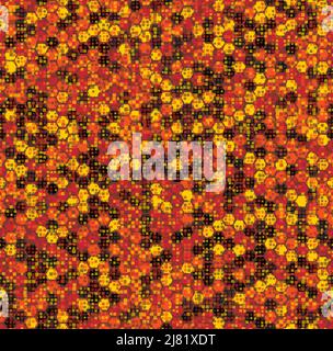Camouflage seamless pattern with hexagonal endless geometric camo Stock ...