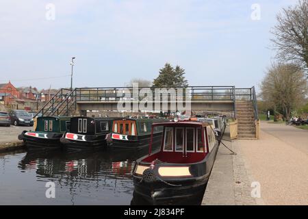 Pontcysyllte Aqueduct and Canal World Heritage site Stock Photo