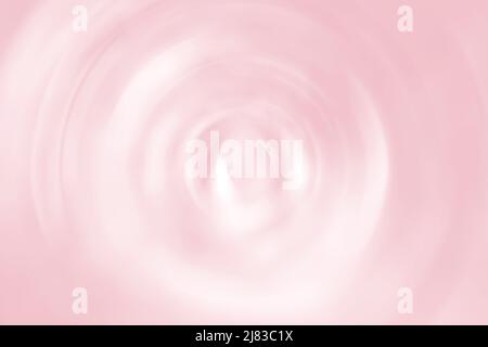 Blurred gradient radial motion pink background. Abstract circular texture Stock Photo