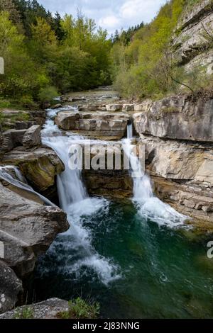 Cascata della Sega Saw waterfall Parco Nazionale delle Foreste