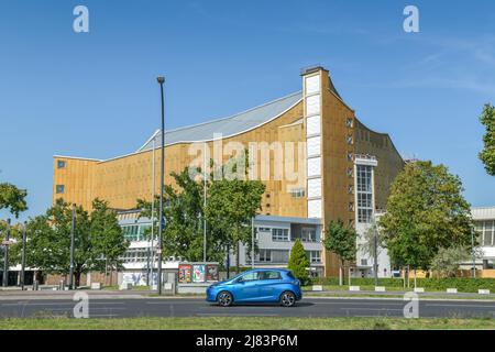 Chamber Music Hall of the Philharmonie, Kulturforum, Tiergarten, Mitte, Berlin, Germany Stock Photo