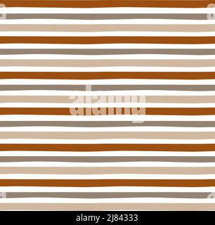 Boho stripe seamless pattern. Vector background Stock Vector