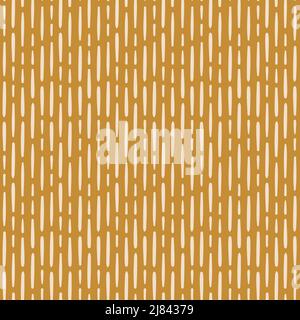 Abstract boho hand drawn pattern. Seamless vector background Stock Vector