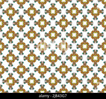 art background abstract cross textile pattern Stock Photo