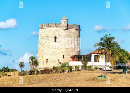 Colonial Fort, El Meson del Quijote, Varadero, Cuba Stock Photo