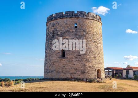 Colonial Fort, El Meson del Quijote, Varadero, Cuba Stock Photo