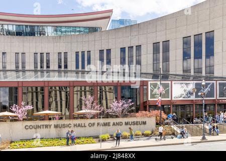 The Country Music Hall of Fame in downtown Nashville, TN. Stock Photo