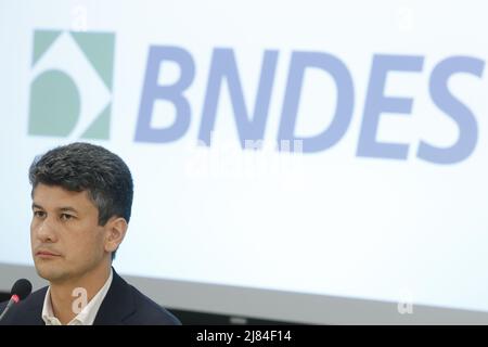 Brazilian economist Gustavo Montezano, president of national state owned bank for social and economic development BNDES Stock Photo