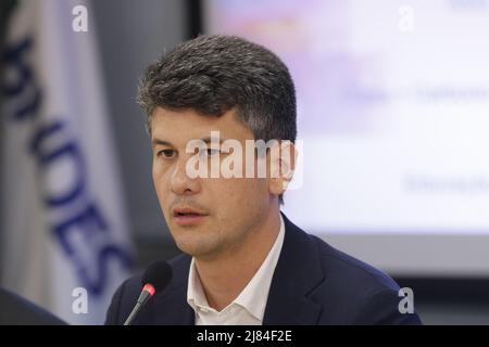 Brazilian economist Gustavo Montezano, president of national state owned bank for social and economic development BNDES Stock Photo