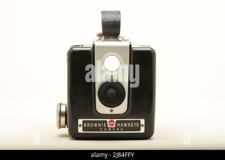 Vintage Brownie Camera Hawkeye Stock Photo