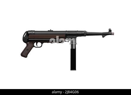 vintage-german-submachine-gun-