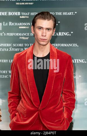 New York, NY - May 12, 2022: Owen Teague attends premiere of Montana Story movie at AMC Lincoln Center Stock Photo