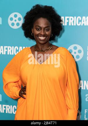 New York, NY - May 12, 2022: Aissa Maiga attends New York African Film Festival opening night at Walter Reade Theater Stock Photo