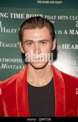 New York, United States. 12th May, 2022. Owen Teague attends the 'Montana Story' New York Premiere at AMC Lincoln Square 13 in New York City. Credit: SOPA Images Limited/Alamy Live News Stock Photo