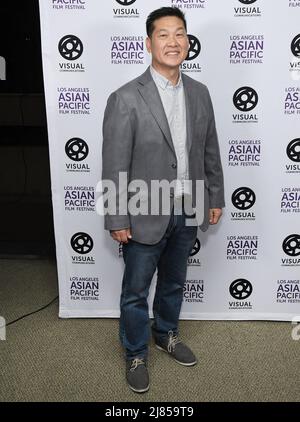 Los Angeles, USA. 12th May, 2022. Actor Felix Park at the 38th Los Angeles Asian Pacific Film Festival - DAWNING Premiere held at the Aratani Theatre at JACCC in Los Angeles, CA on Thursday, ?May 12, 2022. (Photo By Sthanlee B. Mirador/Sipa USA) Credit: Sipa USA/Alamy Live News Stock Photo