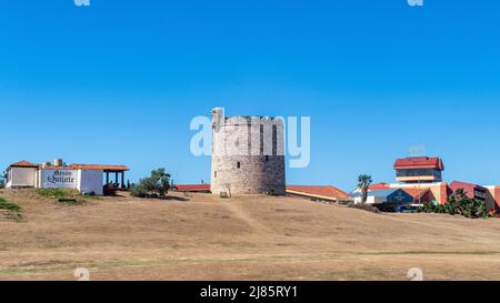 Colonial Fort, El Meson del Quijote, Varadero, Cuba Stock Photo