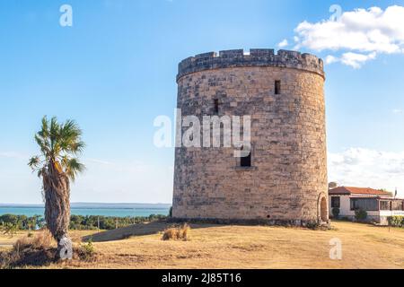 Colonial Fort, El Meson del Quijote, Varadero, Cuba Stock Photo