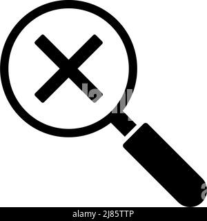 Rectangle button icon Zoom symbol. Button banner Rectangle badge interface for application illustration on neomorphic style on white background Stock Vector