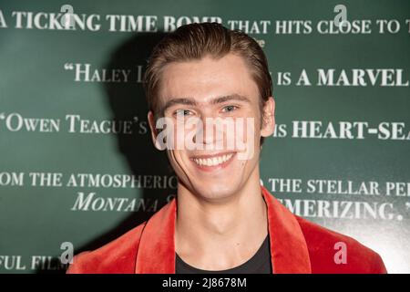 New York, United States. 12th May, 2022. Owen Teague attends the 'Montana Story' New York Premiere at AMC Lincoln Square 13 in New York City. (Photo by Ron Adar/SOPA Images/Sipa USA) Credit: Sipa USA/Alamy Live News Stock Photo