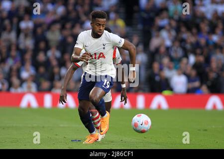 London, UK. 12th May, 2022. Ryan Sessegnon of Tottenham Hotspur in action. Premier League match, Tottenham Hotspur v Arsenal at the Tottenham Hotspur Stadium in London on Thursday 12th May 2022. this image may only be used for Editorial purposes. Editorial use only, license required for commercial use. No use in betting, games or a single club/league/player publications. pic by Steffan Bowen/Andrew Orchard sports photography/Alamy Live news Credit: Andrew Orchard sports photography/Alamy Live News Stock Photo