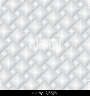 Neutral Gray Seamless Background. Tileable Vector Pattern in Light Grey Color.  Stock Vector