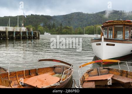 Windermere, Cumbria’s Lake District National Park, northwest England Stock Photo