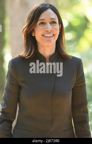 Sorrento, Italy. 13 May, 2022. Mara Carfagna Italian Minister for Southern Italy and Territorial Cohesion at the 1st edition of ”Verso Sud” organized by the European House - Ambrosetti in Sorrento, Naples Italy on 13 May 2022. Credit:Franco Romano/Alamy Live News Stock Photo