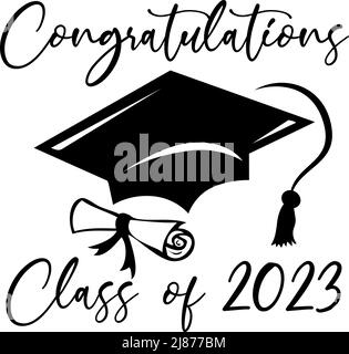 clip art de diploma de graduación 2023