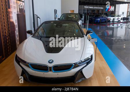 BMW Zentrum Museum in Greer South Carolina Stock Photo