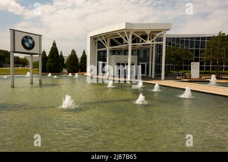 BMW Zentrum Museum in Greer South Carolina Stock Photo