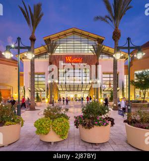 Shopping Center Westfield Valencia Town Center Stock Photo