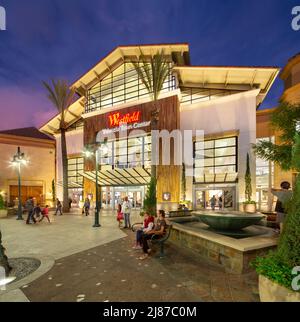 Shopping Center Westfield Valencia Town Center Stock Photo