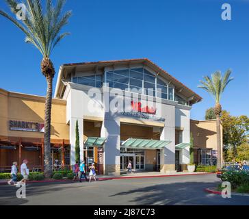 Shopping Center Westfield Valencia Town Center Stock Photo