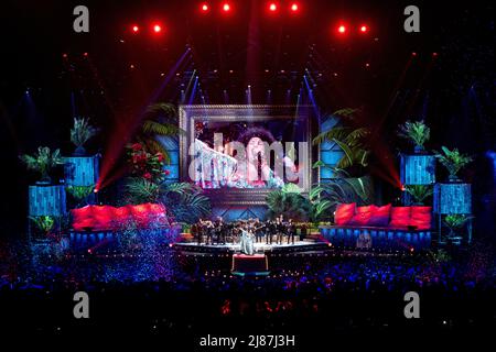 Rotterdam, Netherlands. 13th May, 2022. 2022-05-13 21:32:04 ROTTERDAM - Tania Kross during Best Singers Live. ANP RAMON VAN FLYMEN netherlands out - belgium out Credit: ANP/Alamy Live News Stock Photo