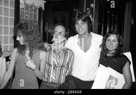 Darlene Spezzi and Greg Evigan at the Bistro Restaurant in Beverly Hill ...