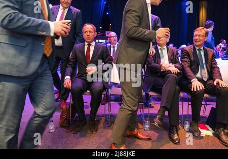 Newgein, Netherlands. 14th May, 2022. 2022-05-14 10:01:30 NEWGEIN - Party leader Cees van der Staaij during a party day of the SGP. ANP JEROEN JUMELET netherlands out - belgium out Credit: ANP/Alamy Live News Stock Photo