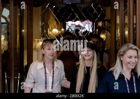 Turin, Italy. 14th May, 2022. 2022-05-14 12:05:44 TURIN - S10 at the hotel during a goodbye moment prior to the final of the Eurovision Song Contest 2022. ANP SANDER KONING netherlands out - belgium out Credit: ANP/Alamy Live News Stock Photo