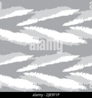 Abstract Brush Fur Seamless Pattern - Abstract Brush fur pattern design for fashion textiles, homeware, graphics, backgrounds Stock Vector