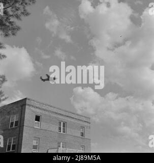 [Untitled photo, possibly related to: Daytona Beach, Florida. Bethune-Cookman College. The boys' dormitory]. Stock Photo