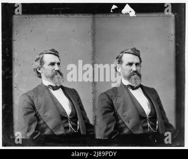 Senator Omar Dwight Conger of Michigan, 1865-1880. Conger, Hon. Senator Omar Dwight of Mich., between 1865 and 1880. [Lawyer and politician; played an important role in the establishment of the American Red Cross]. Stock Photo