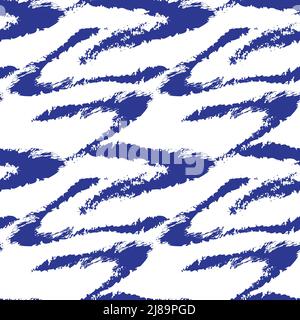 Abstract Brush Fur Seamless Pattern - Abstract Brush fur pattern design for fashion textiles, homeware, graphics, backgrounds Stock Vector