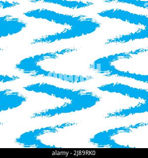 Abstract Brush Fur Seamless Pattern - Abstract Brush fur pattern design for fashion textiles, homeware, graphics, backgrounds Stock Vector