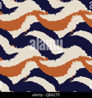 Abstract Brush Fur Seamless Pattern - Abstract Brush fur pattern design for fashion textiles, homeware, graphics, backgrounds Stock Vector