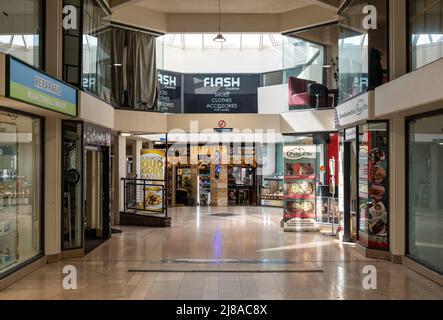Hasselt, Limburg, Belgium - 04 12 2022 - Contemporary interior design of a luxurious shopping gallery Stock Photo