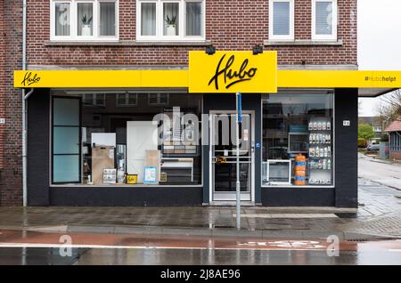 Echt, Limburg, The Netherlands, 04 07 2022 - Small retail do it yourself store Stock Photo